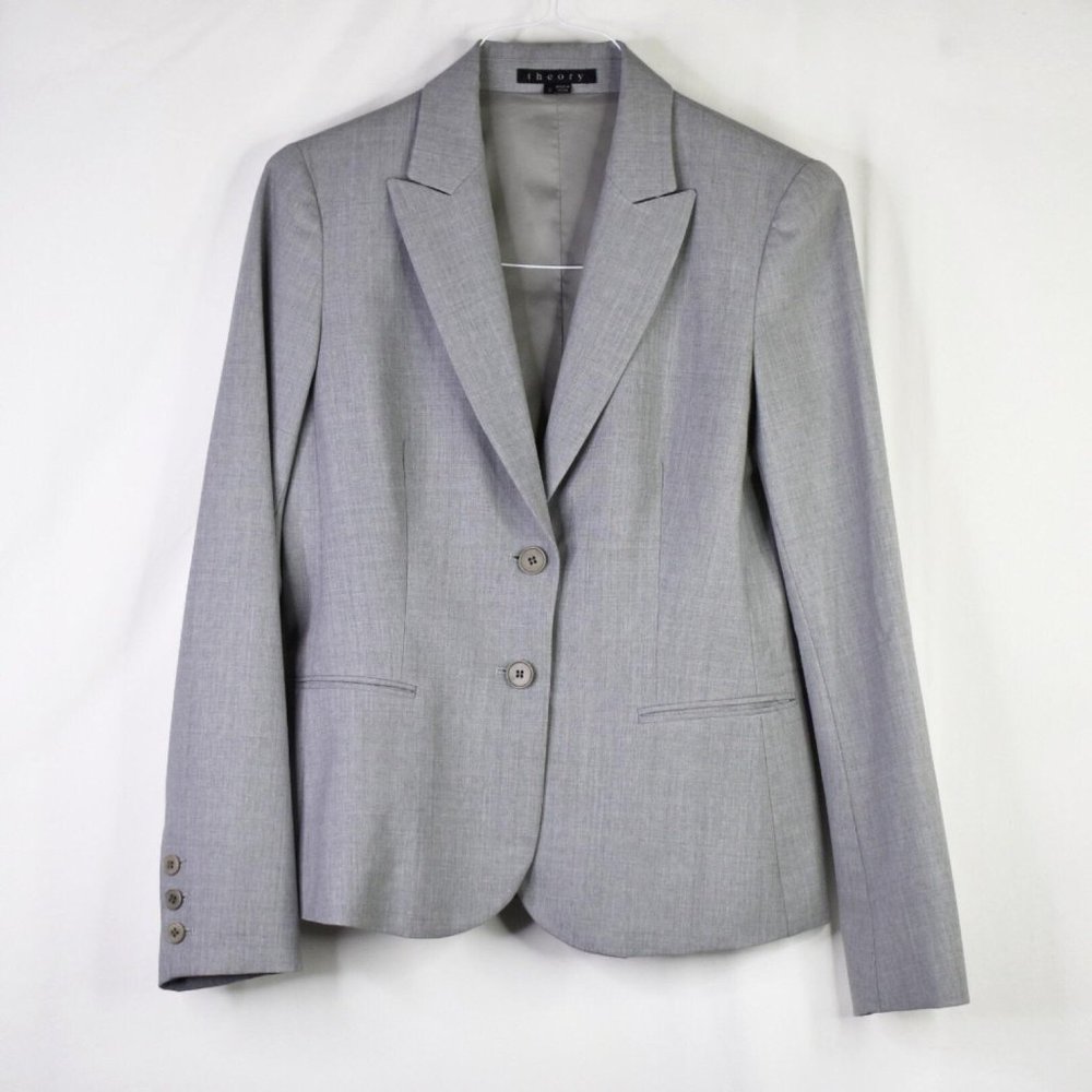 Theory Gray Blazer